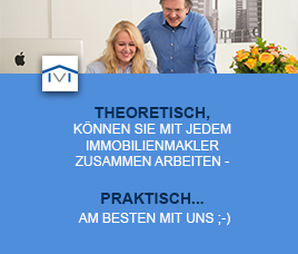 Theoretisch können Sie mit jedem Immobilienmakler zusammen arbeiten - praktisch am besten mit uns